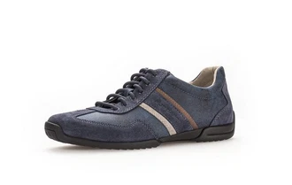 Pius Gabor Schnürschuh (1137.10) Grau/Blau/Hellblau/Dunkelblau
