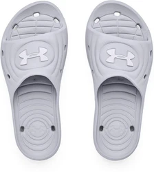 Under Armour UA Locker IV SL Sandale Grau/Hellgrau/Weiß