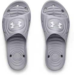 Under Armour UA Locker IV SL Sandale Grau/Hellgrau