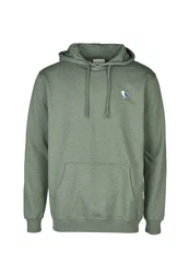 Cleptomanicx Kapuzensweatshirt Hooded Embro Gull 2 grn