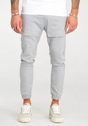2Y Premium Chinohose ENRIKO Grau/Hellgrau