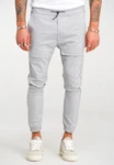 2Y Premium Chinohose ENRIKO Grau/Hellgrau