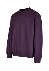 Cleptomanicx Sweatshirt Ligull Boxy Lila/Rosa/Dunkelblau