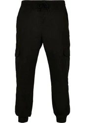 URBAN CLASSICS Cargohose Herren Military Jogg Pants Khaki/Dunkelblau/Schwarz