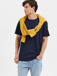 SELECTED HOMME T-Shirt SLHAspen navy