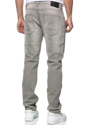 Indicode Regular-fit Jeans Tony Hellgrau/Grau/Khaki