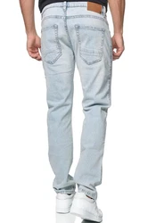 Indicode Regular-fit Jeans Tony Hellblau