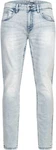 Indicode Regular-fit Jeans Tony Hellblau