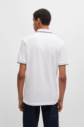 BOSS Shirt 'Passertip' schwarz/weiß