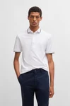 BOSS Shirt 'Passertip' schwarz/weiß