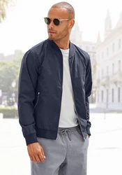 John Devin Bomberjacke Dunkelblau/Blau