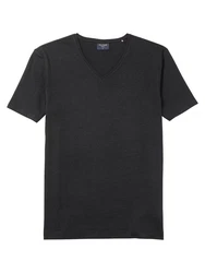 OLYMP T-Shirt Wirk Casual Dunkelgrau/Grau/Schwarz