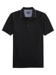 Poloshirt Casual mit Kontrastkanten