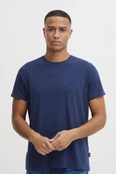 BLEND T-Shirt 'Dinton' Dunkelblau/Blau/Hellblau
