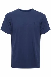 BLEND T-Shirt 'Dinton' Dunkelblau/Blau/Hellblau