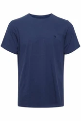 BLEND T-Shirt 'Dinton' Dunkelblau/Blau/Hellblau