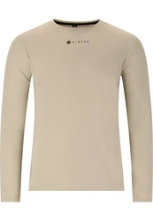 Virtus Langarmshirt Roger Silver Funktion Khaki