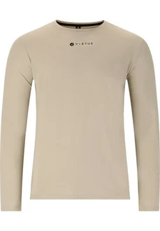 Virtus Langarmshirt Roger Silver Funktion Khaki