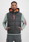 Alpha Industries Blouson Men Hooded Puffer Vest FD Hellgrau/Dunkelgrau/Schwarz/Dunkelgrün/Grün