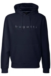 bugatti Sweatshirt mit Print Dunkelblau