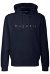 bugatti Sweatshirt mit Print Dunkelblau