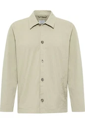 Eterna Langarmhemd MODERN FIT EASY IRON Khaki/Hellgrün/Beige
