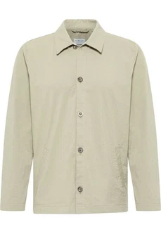 Eterna Langarmhemd MODERN FIT EASY IRON Khaki/Hellgrün/Beige