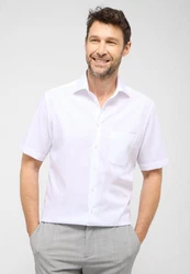 Eterna Kurzarmhemd MODERN FIT Weiß/Creme