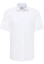 Eterna Kurzarmhemd MODERN FIT Weiß/Creme