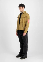 Alpha Industries Hemdjacke Men Overshirt Braun/Khaki/Beige