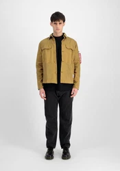 Alpha Industries Hemdjacke Men Overshirt Braun/Khaki/Beige
