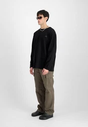 ALPHA INDUSTRIES Shirt Essentials schwarz