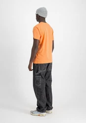 Alpha Industries T-Shirt Flying Buzz Small Logo Orange