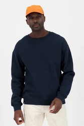 Alife & Kickin Sweatshirt Herren LucAK A Dunkelblau/Blau/Schwarz