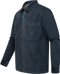 Ragwear Langarmhemd Cordy Dunkelblau/Hellblau/Blau