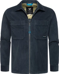 Ragwear Langarmhemd Cordy Dunkelblau/Hellblau/Blau