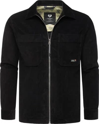 Ragwear Langarmhemd Cordy Schwarz
