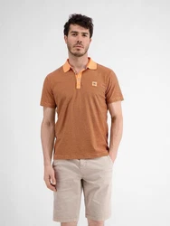 LERROS Poloshirt Orange/Braun/Rot