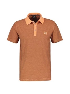 LERROS Poloshirt Orange/Braun/Rot