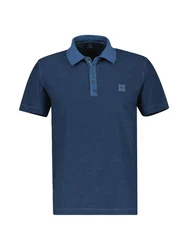 LERROS Poloshirt Blau/Dunkelblau