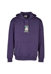Cleptomanicx Kapuzensweatshirt Hugull Fliederfarben/Lila/Dunkelblau