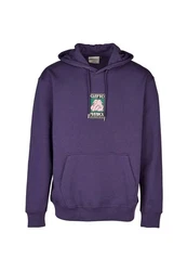Cleptomanicx Kapuzensweatshirt Hugull Fliederfarben/Lila/Dunkelblau