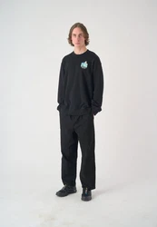 Cleptomanicx Sweatshirt Full Time Service schwarz