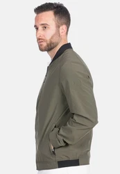 New Canadian Outdoorjacke Cotton-Touch Lumber Dunkelgrün/Khaki