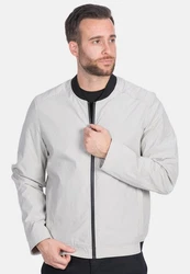 New Canadian Outdoorjacke Cotton-Touch Lumber Grau/Hellgrau