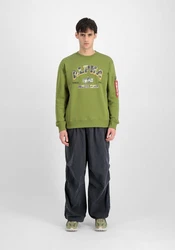 Alpha Industries Sweater College Camo Camo