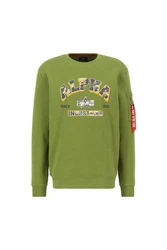 Alpha Industries Sweater College Camo Camo