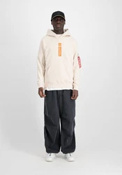 ALPHA INDUSTRIES Sweatshirt Weiß/Beige/Creme