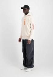 ALPHA INDUSTRIES Sweatshirt Weiß/Beige/Creme