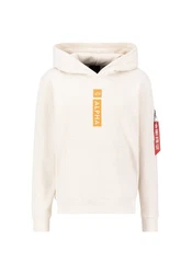 ALPHA INDUSTRIES Sweatshirt Weiß/Beige/Creme